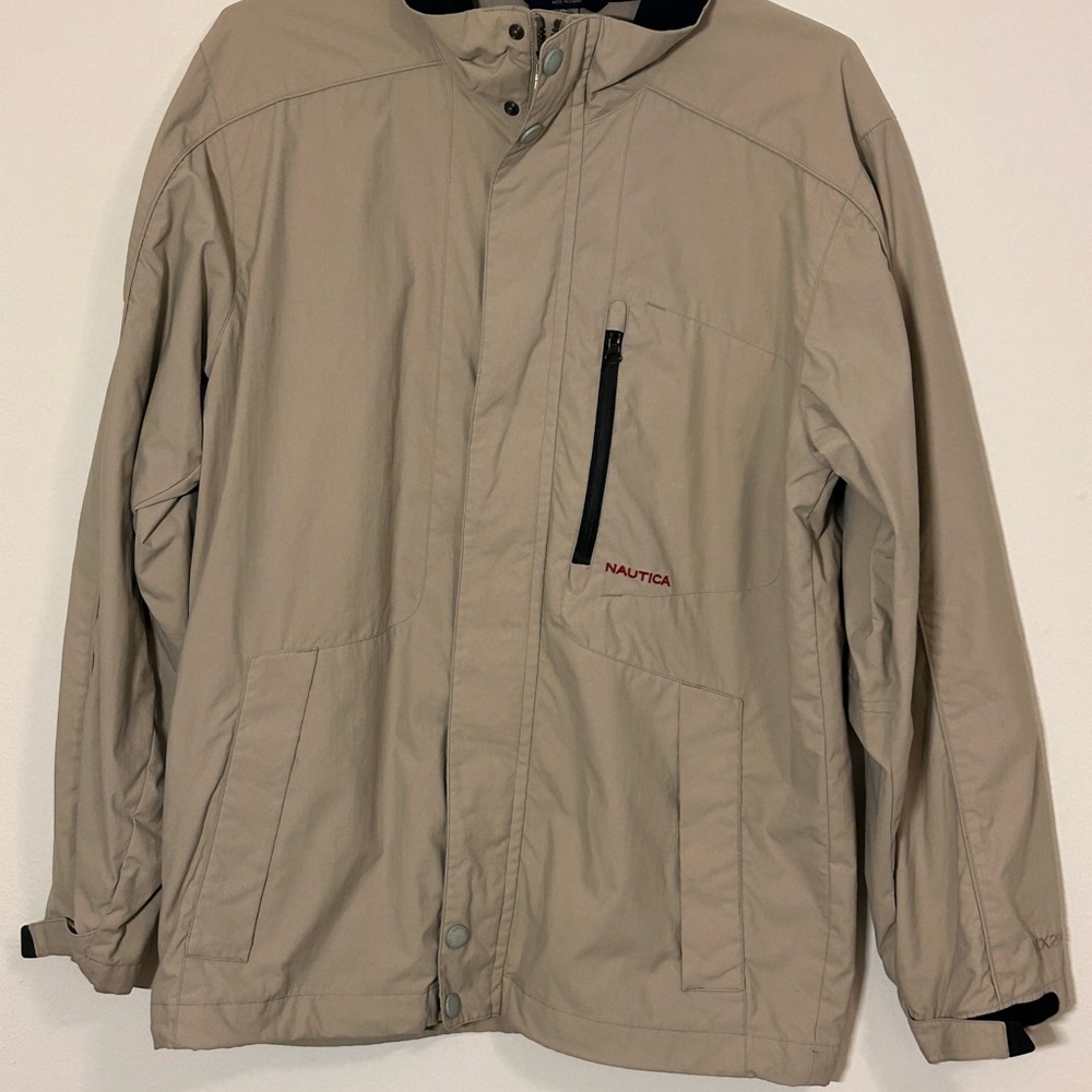 Nautica Men's Beige Windbreaker